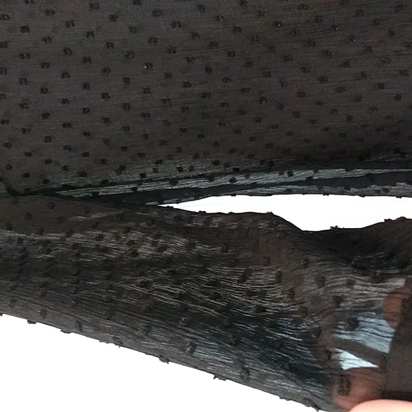 Black Lace long sleeve Size L - Picture 3 of 6